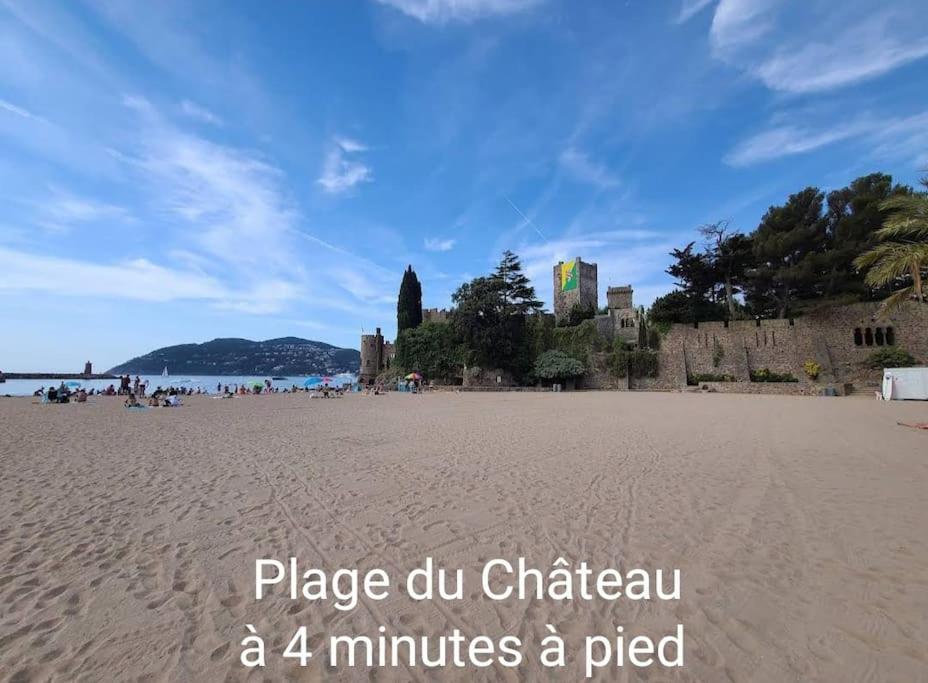 Claelle Appartment - 200M Beach Mandelieu Exterior foto